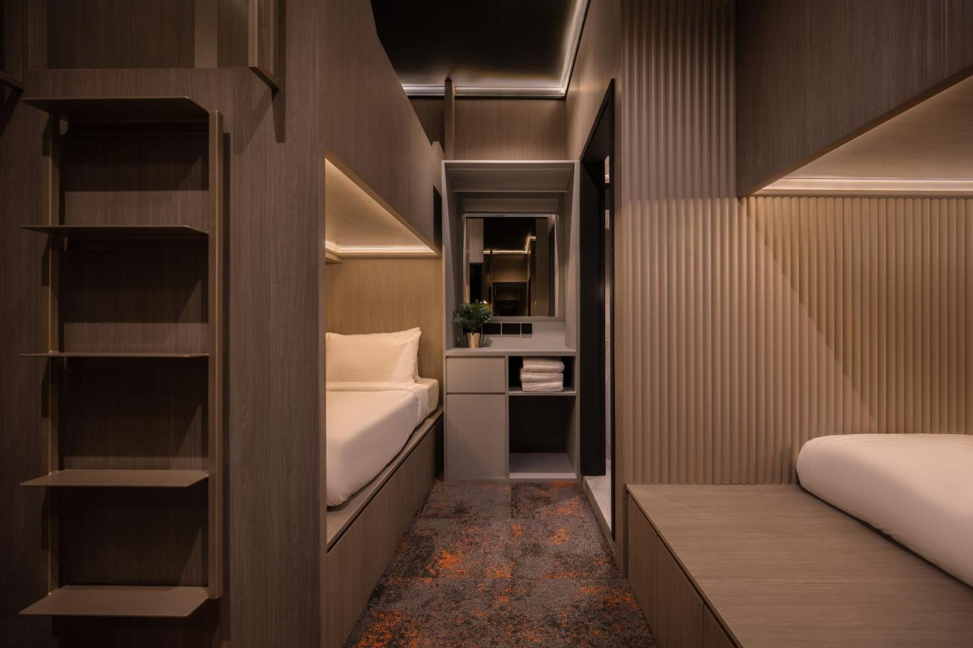 Cube Social Boutique Capsule Hotel At Boat Quay Singapore Exteriör bild